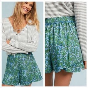Anthropologie ett :twe Simone Tiered Ruffle Shorts